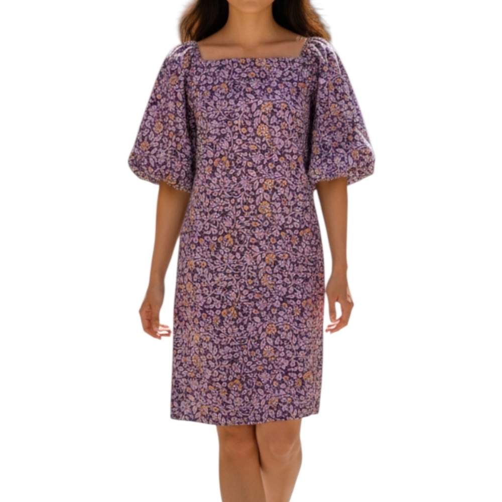 NWOT, Anthropologie, Elke Ditsy Swing Floral Cotton Dress Size XL